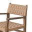 Bernadien Dining Armchair-Double Twisted Paper Cord