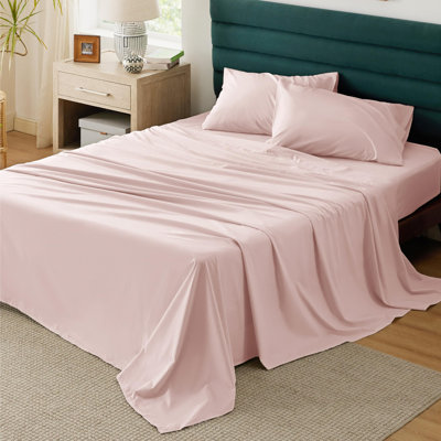 Draps 100% coton avec poche profonde jusqu'à 16 po