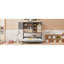 Lit escamotable simple peu encombrant, fabrication en MDF, style moderne pour la maison