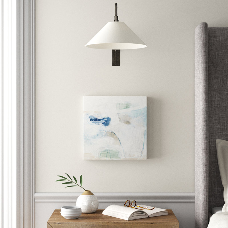Pebble Coast I - reproduction d'art sur toile, H 16 po x l 16 po x P 1 po, Toile tendue