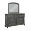 Commode 7 tiroirs de style moderne en bois