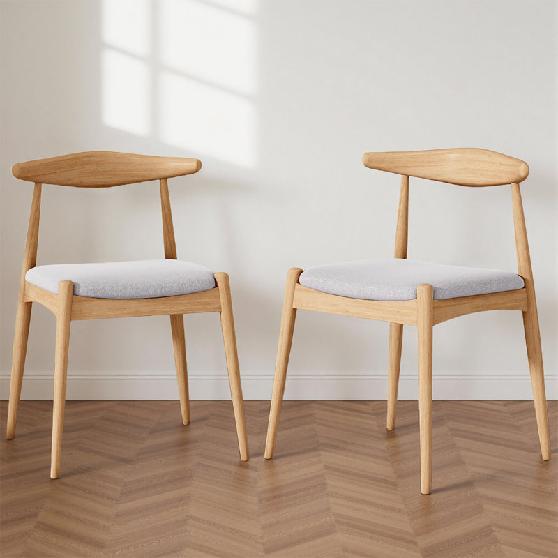 ENSEMBLE DE CHAISE BEIGE MOYENNE EN CAOUTCHOUC MOYEN-SIÈCLE (ENSEMBLE DE 2)