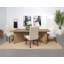 84-inch Composite Wood Dining Table Mango