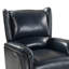 Fauteuil inclinable électrique en cuir véritable Domingo-938610664