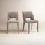 Joyce Dining Chair Light Brown-Set of Two-1784838743