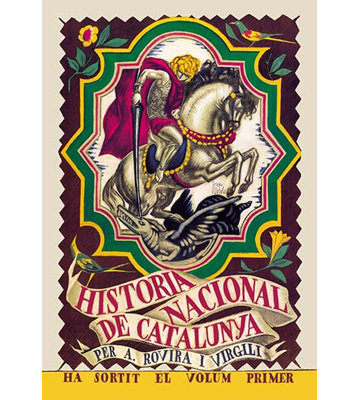 Affiche rétro historia nacional de catalunya