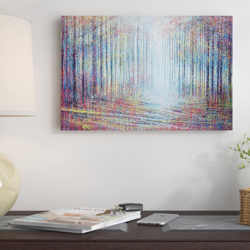 «Morning Light In The Forest» par Marc Todd - Giclée sur toile tendue avec châssis, H 8 po x l 12 po x P 0,75 po