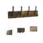 Tadcaster Wall 4 - Hook Wall Mounted Coat Rack