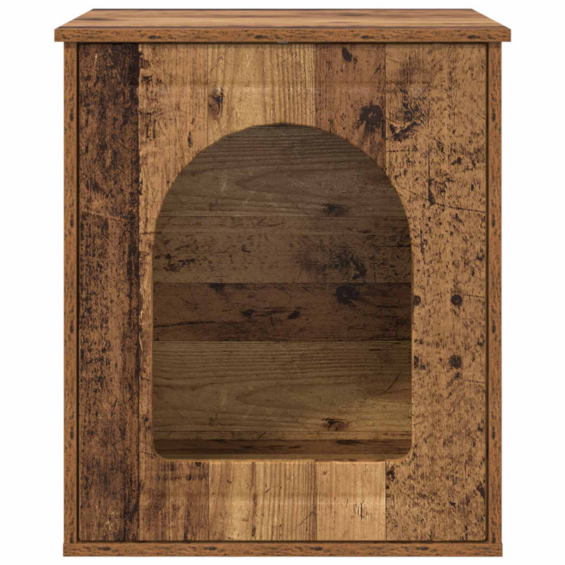 62 cm H Cat Tree / Condo, Old Wood