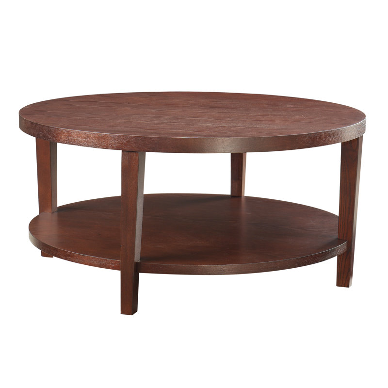 Table basse Fabiano, Acajou