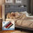 Avelyn Upholstered Bed Frame with 2 Footboard Drawers and Storage Platform-2074587205-2074587203