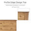 Pursley 4 Drawer Solid Wood Chest of Drawers, Country Farmhouse Design