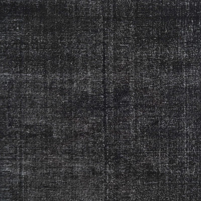 Tapis gris foncé en laine Dina