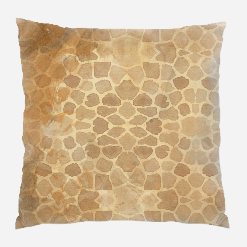 Coussin en pierre Quayle, Microsuède, Intérieur