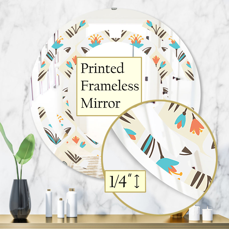 Miroir mural Space Franeless, H 31,5 po x l po