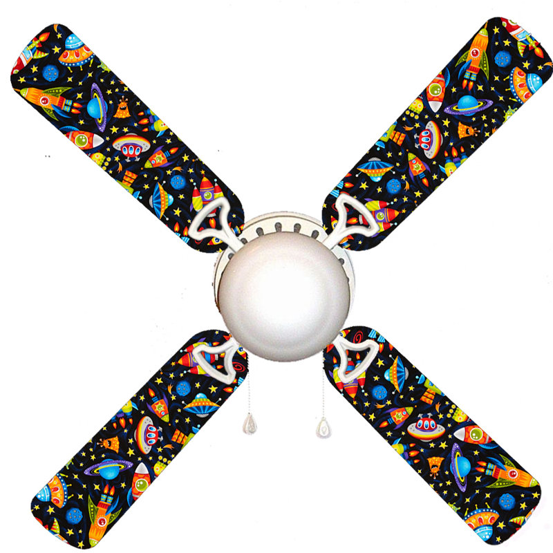 Ventilateur de plafond 4 pales 42 "