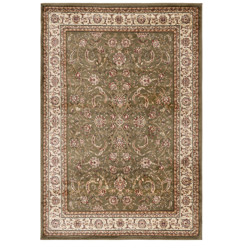 Klose Performance Rug, Rectangle 5'3" x 7'6", Sage/Ivory
