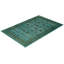 Tapis bleu noué à la main de conception unique Holsworth - bleu