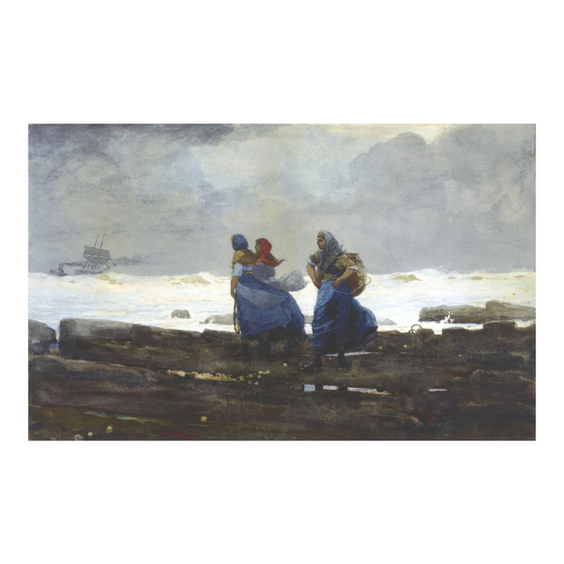 Fishwives by Winslow Homer - Giclee Print, 16" H x 20" W