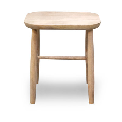 Needham Solid Wood Accent Stool