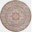 Tapis oriental gris et rose Abbate-1862625672