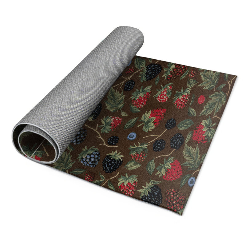 Tapis d'intérieur et d'extérieur brun Nature, Rectangle 5 pi x 7 pi