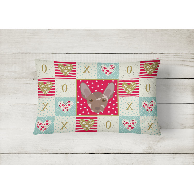  Coussin extérieur rembourré pour chien mexicain mexicain Love