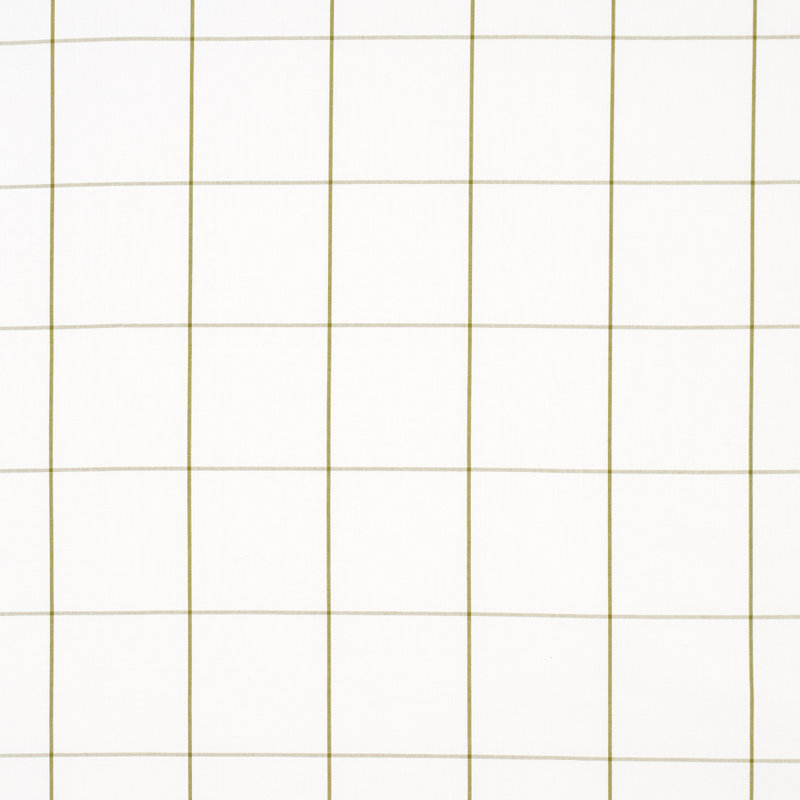 Schumacher x Veere Grenney Woodman Check Fabric, Green
