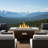 50,000 BTU Rectangle Fire Pit, Stylish Propane Fire Pit Table with Zinc-Aluminum Top, 42 x 24 inch Outdoor Fire pit Table