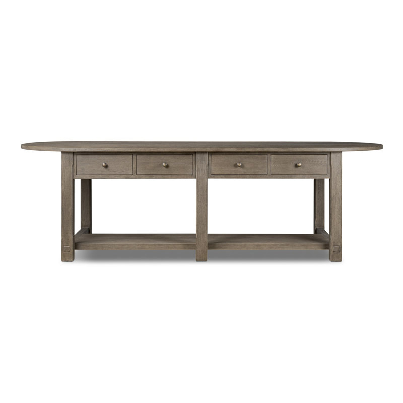 Elise Kitchen Island, Spiced Oak