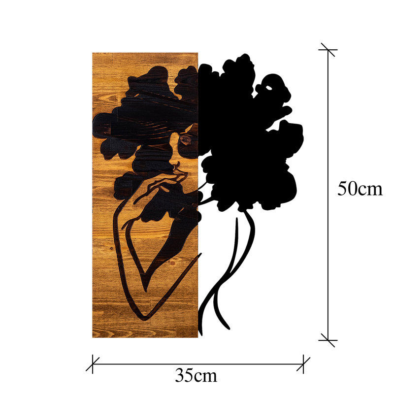 Décoration murale en bois