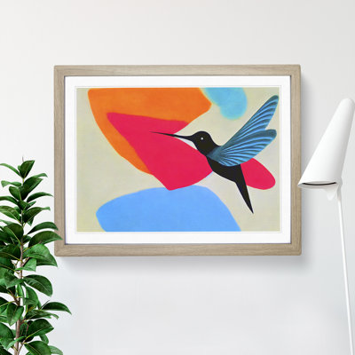 Abstract Hummingbird Vol.1 - Single Picture Frame Print
