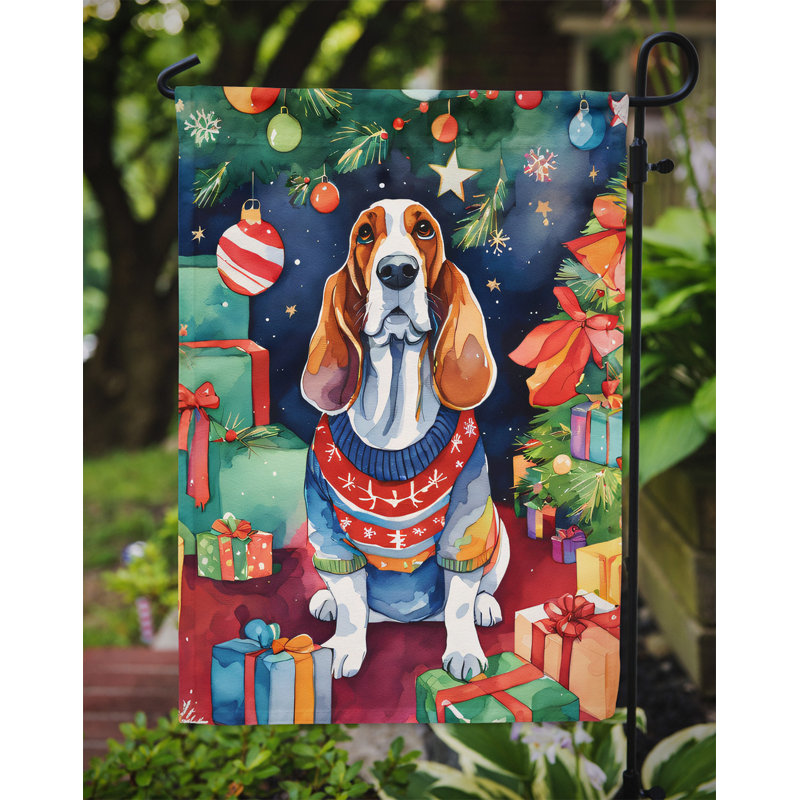 Drapeau en polyester à 2 côtés, H 15,5 po x l 11,25 po