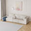 Canapé modulaire en L modulaire avec méridienne, revêtement en velours côtelé Cloud Comfort - beige (108,3 po)-566120740