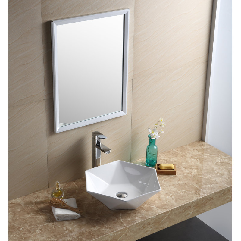 Lavabo de salle de bain vasque spécialité en porcelaine vitreuse Modern