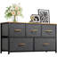 Commode de rangement avec 5 tiroirs de 2 tailles différentes-1265351180