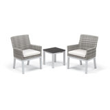 Caspian Outdoor 3 - Piece Conversation Set