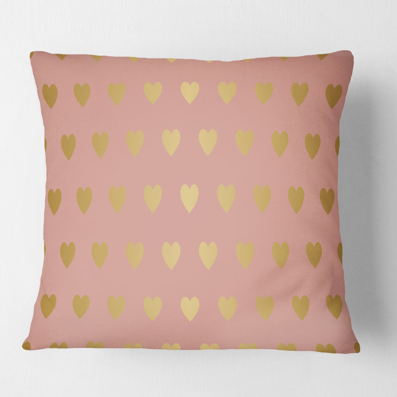 Coussin Gold, 18 po x 18 po