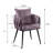Maylyn 18'' H Tufted Velvet Armchair-2006604520
