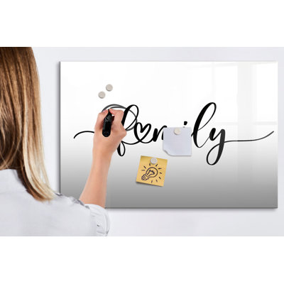 Magnetic Glass Dry Erase Board