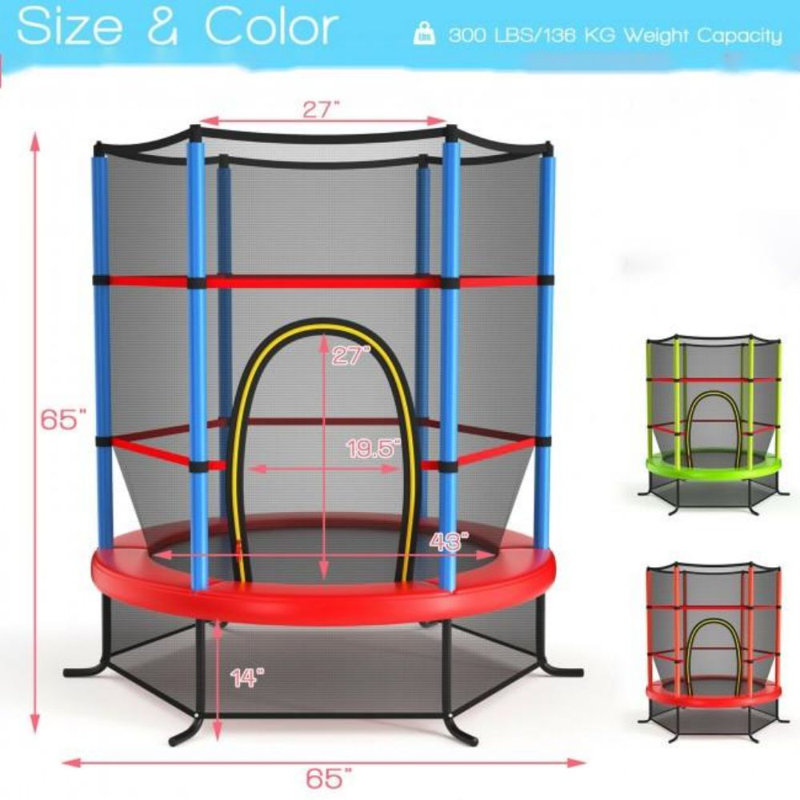 Trampoline 65 'pour enfants, Marine