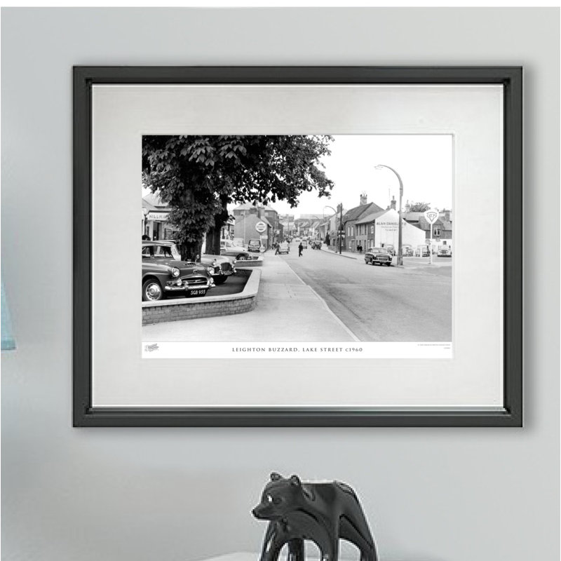 Leighton Buzzard, Lake Street C1960 - Single Picture Frame Print, 28cm H X 36cm W x 2cm D