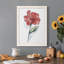 Watercolor Floral Contour IV - Peinture sur toile encadrée-551671088-551671095