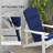 Outdoor 2'' Adirondack Chair Seat Cushion-2080801045