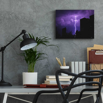 «Wisteria Sky» par Inconnu, art mural en verre acrylique