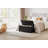 Multi-Functional Wooden Storage Bench – Chest with U-Shaped Cut-Out Pull, Safety Hinges, Sturdy 300 lbs Support – Bedroom, Entryway Organizer – Farmhouse Matte X-Shaped Design-1964597807-1964597800