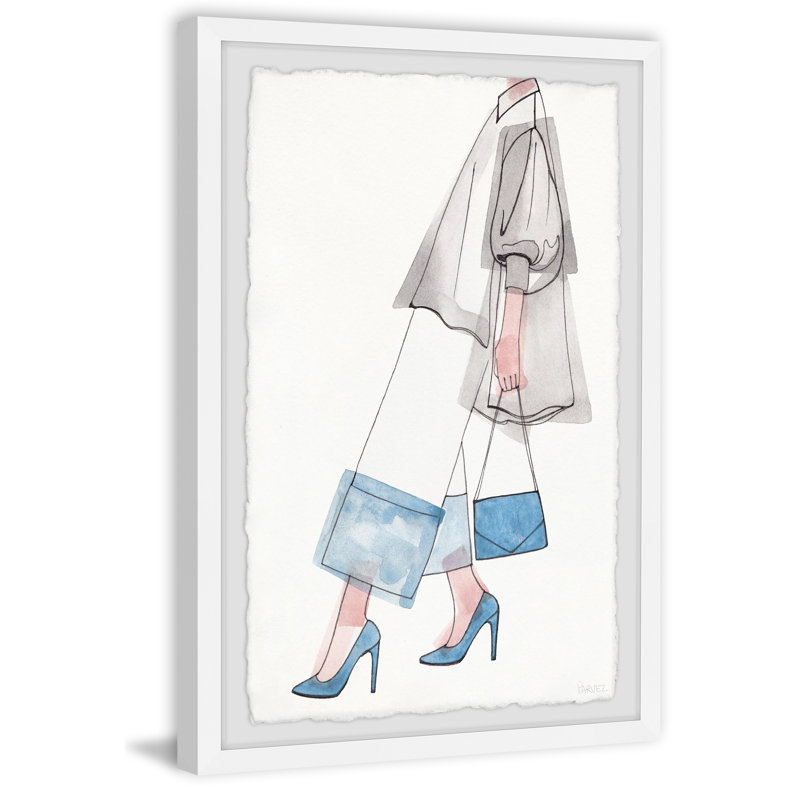 Pointed Toe Stiletto by Parvez Taj - Single Picture Frame Painting, 91 cm H x 61 cm W