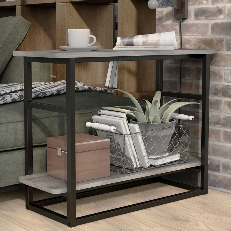 Ormiston End Table, Vintage Gray