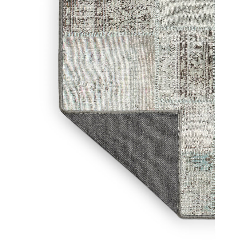 Tapis gris/beige/brun contemporain, Rectangle 7 pi x 9 pi