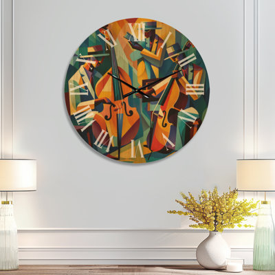 Horloge murale Jazz Performance on Stage II - Large